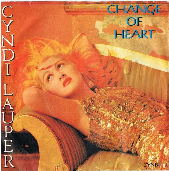 Cyndi Lauper – Change Of Heart (1986, Pitman Pressing, Vinyl 