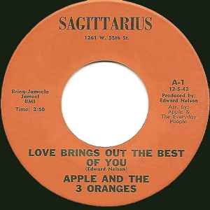 Apple & The Three Oranges - Love Brings Out The Best Of You / My Baby album cover