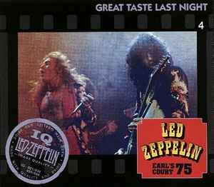 Led Zeppelin – Great Taste Last Night (1997, CD) - Discogs