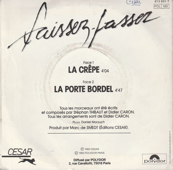 last ned album Laissezpasser - La Crêpe