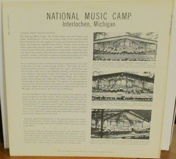 last ned album Intermediate Symphony Orchestra - National Music Camp