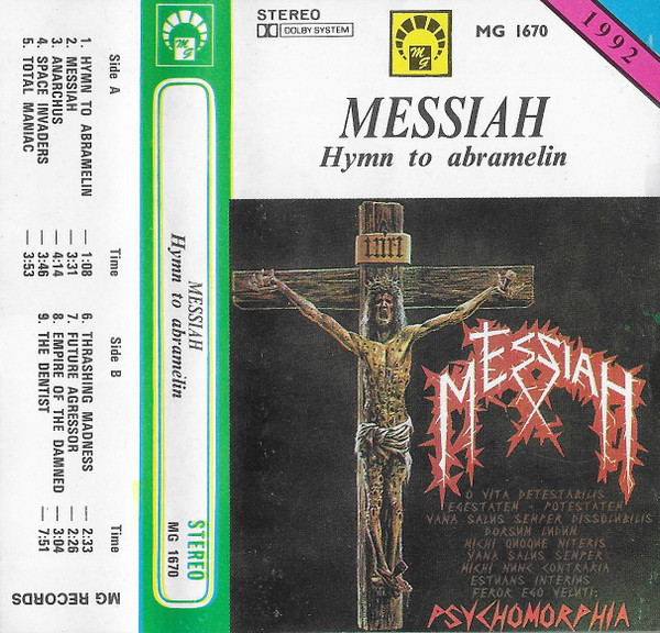 Messiah – Hymn To Abramelin (2002, CD) - Discogs