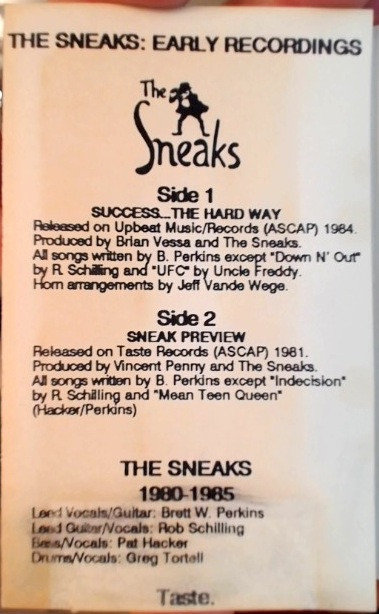 ladda ner album The Sneaks - Early Recordings 1981 1984