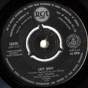 Lou Monte – Lazy Mary (1958, Vinyl) - Discogs