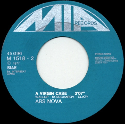 Album herunterladen Ars Nova - Who Are You Kidding A Virgin Case