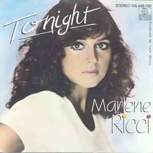 Marlene Ricci - Tonight album cover