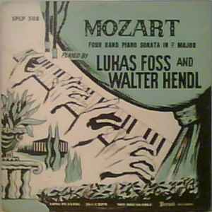 Wolfgang Amadeus Mozart - Four Hand Piano Sonata In F Major album cover