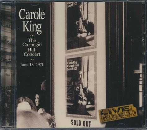 Carole King - The Carnegie Hall Concert | Releases | Discogs