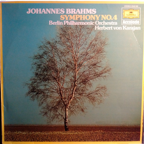 Brahms Karajan Symphonie Nr. 4 Used Vinyl LP VG+\VG+ - Slow Turnin