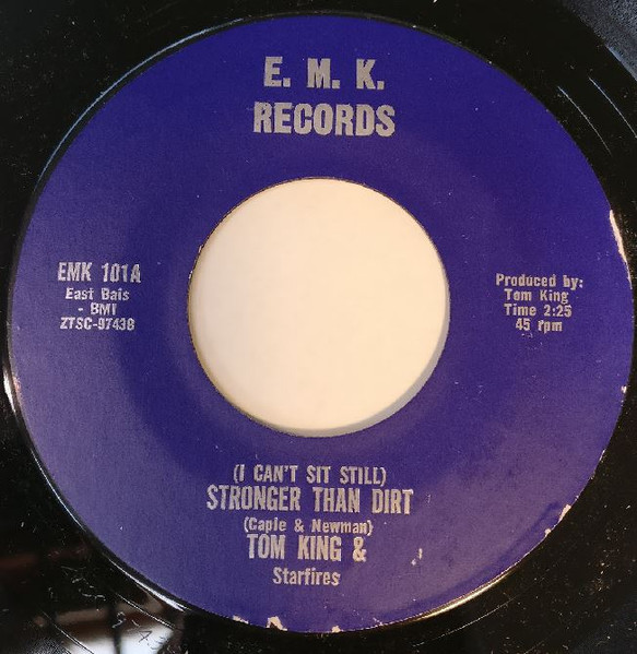 Tom King & Starfires – Stronger Than Dirt (1963, Vinyl) - Discogs