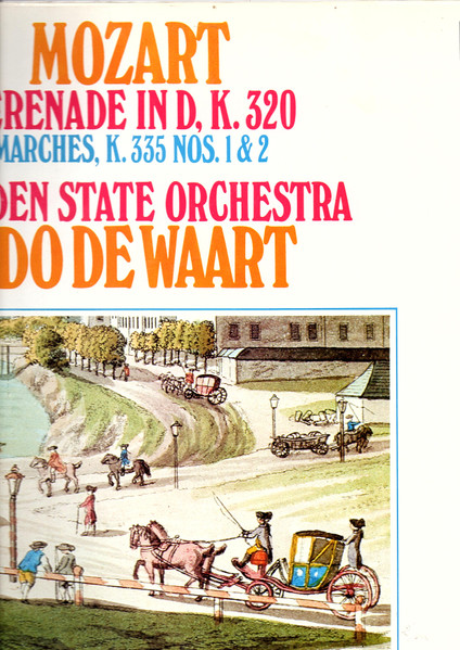 6500 627 - MOZART - Serenase In D / Marces DE WAART Dresden SO