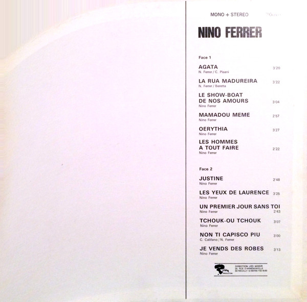 Nino Ferrer - Nino Ferrer | Riviera (70016) - 2