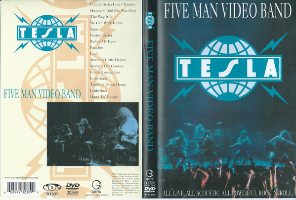 Tesla – Five Man Video Band (2002, DVD) - Discogs