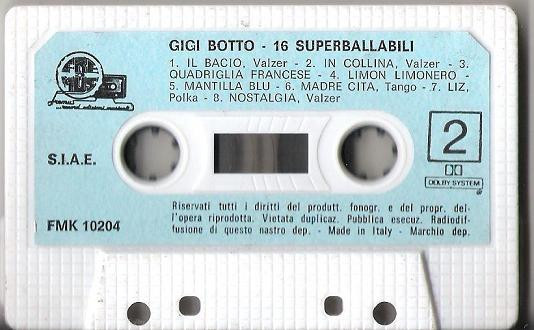 télécharger l'album Gigi Botto - 16 Superballabili