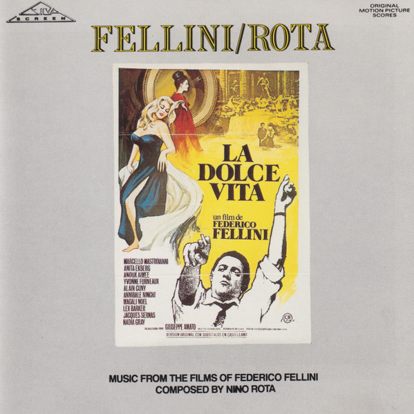 dolce vita (La) : bande originale du film de Federico Fellini / musique de Nino Rota | Rota, Nino (1911-1979) - compositeur et chef d'orchestre italien
