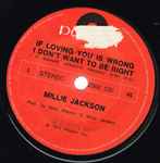 Cover of If Loving You Is Wrong I Don't Want To Be Right, 1975-02-26, Vinyl