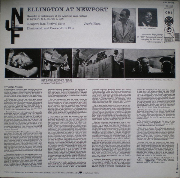 télécharger l'album Duke Ellington - Ellington At Newport