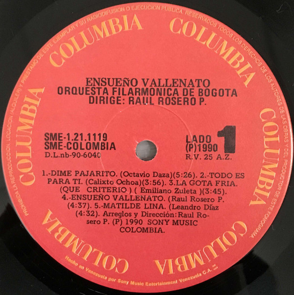 lataa albumi Orquesta Filarmonica de Bogotá - Ensueño Vallenato