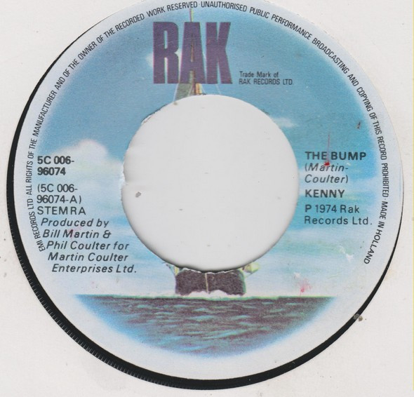 Kenny – The Bump (1974, Vinyl) - Discogs