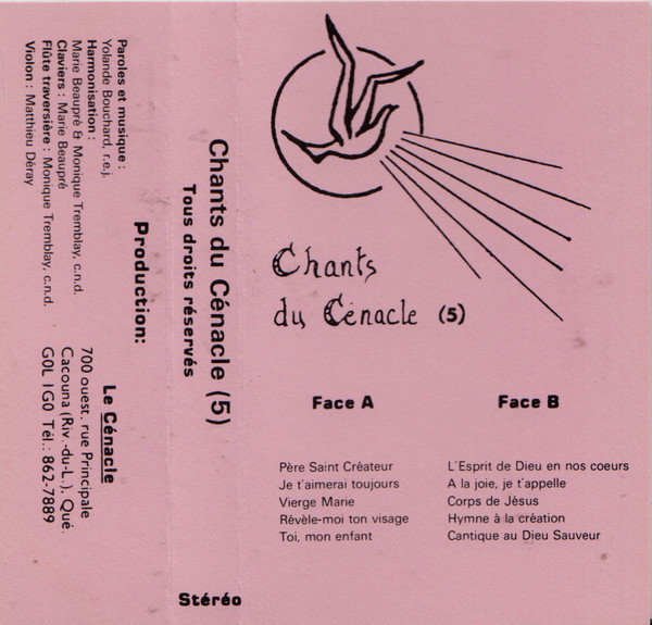 lataa albumi Chorale Du Cénacle Chorus - Chants Du Cénacle 5