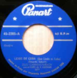 Dúo Cabrisas-Farach - Lejos de Cuba ( Que Linda Es Cuba ) album cover