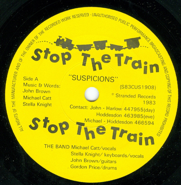 last ned album Stop The Train - Suspicions Empty Rooms