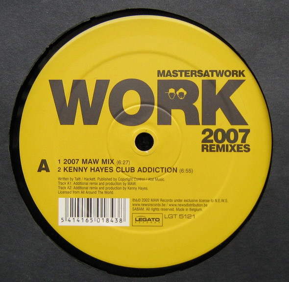Album herunterladen Masters At Work - Work 2007 Remixes