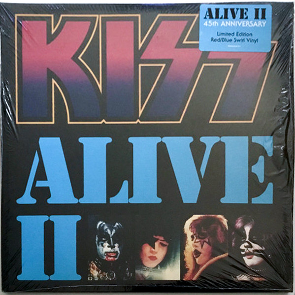 Kiss – Alive II (2022, Red (White & Blue Splatter), Vinyl) - Discogs