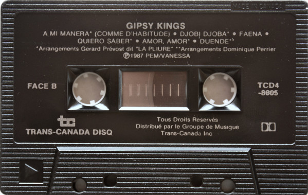 Gipsy Kings - Gipsy Kings | Trans-Canada Disq (TCD4-8805) - 4