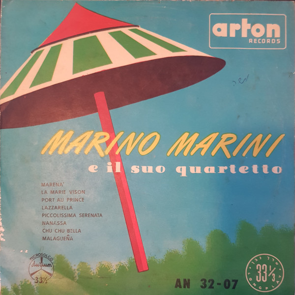 Marino Marini Ed Il Suo Quartetto – Marino Marini Ed Il Suo Quartetto  (1957, Vinyl) - Discogs