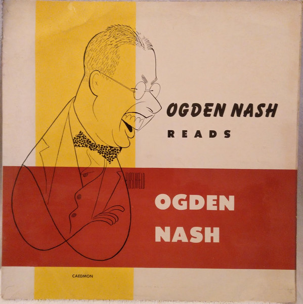 Ogden Nash Reads Ogden Nash (1953, Vinyl) - Discogs