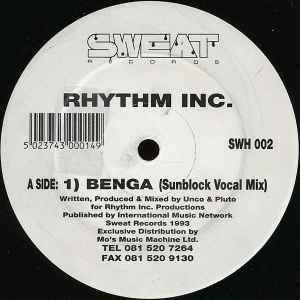Rhythm Inc. - Benga album cover