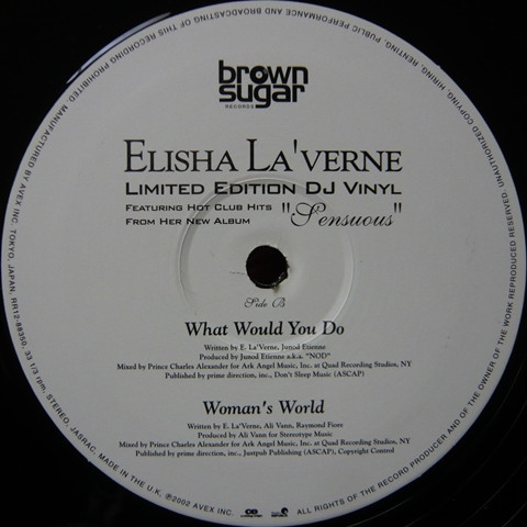 Album herunterladen Download Elisha La'Verne - Limited Edition DJ Vinyl album