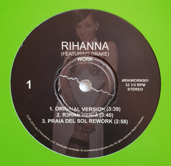 " Art Music Album Poster HD Print 12" 16" 20" 24" Details about   Rihanna "Work feat. Drake 