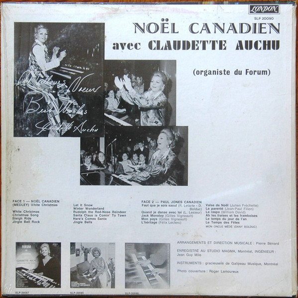 télécharger l'album Claudette Auchu - Noël Canadien