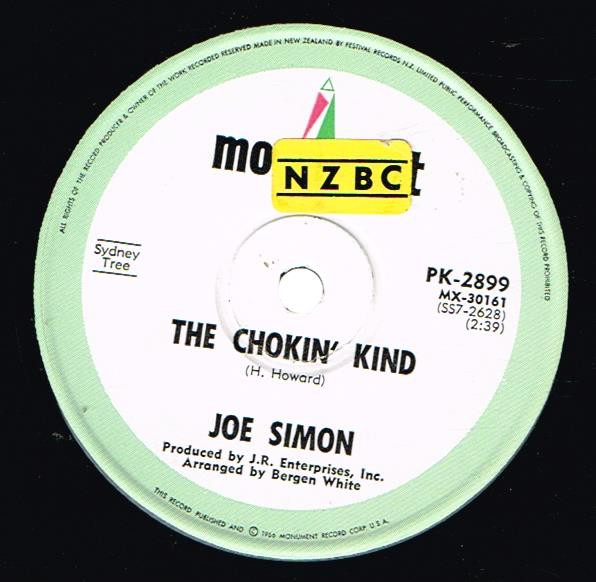 Album herunterladen Joe Simon - The Chokin Kind