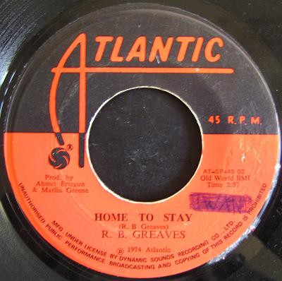 R.B. Greaves – Home To Stay / This Is Soul