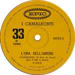 Cover of L'Ora Dell'Amore (Homburg), 1968, Vinyl