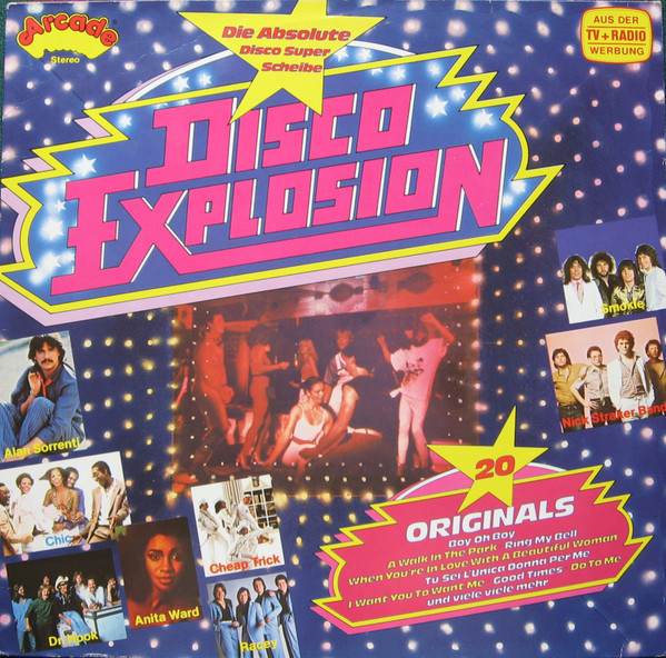 Обложка конверта виниловой пластинки Various - Disco Explosion (Die Absolute Disco Super Scheibe)