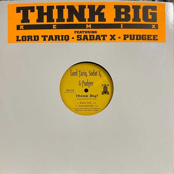 Pudgee – Think Big (1995, Vinyl) - Discogs
