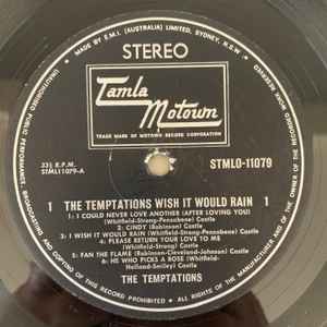 The Temptations - Wish It Would Rain album cover