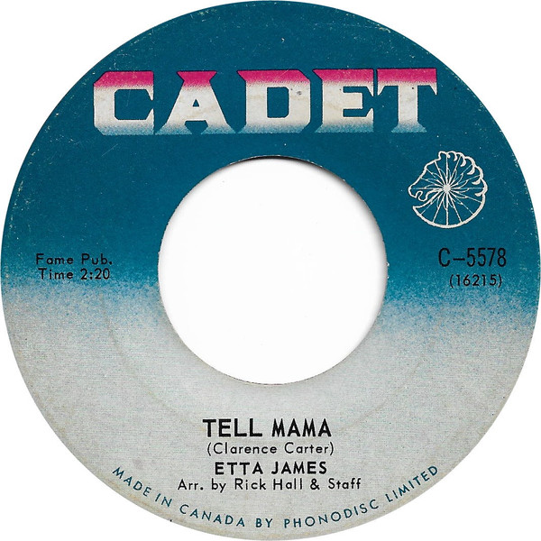 Etta James – Tell Mama (1967, Vinyl) - Discogs