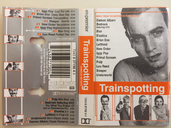 Trainspotting (Music From The Motion Picture) (1996, Cassette 