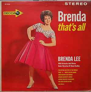 Brenda Lee – Brenda That's All (1962