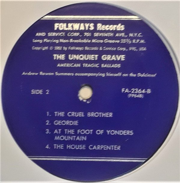 ladda ner album Andrew Rowan Summers - The Unquiet Grave