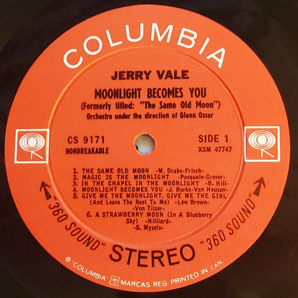 lataa albumi Jerry Vale - Moonlight Becomes You