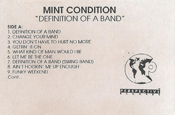 Mint Condition - Definition Of A Band | Releases | Discogs