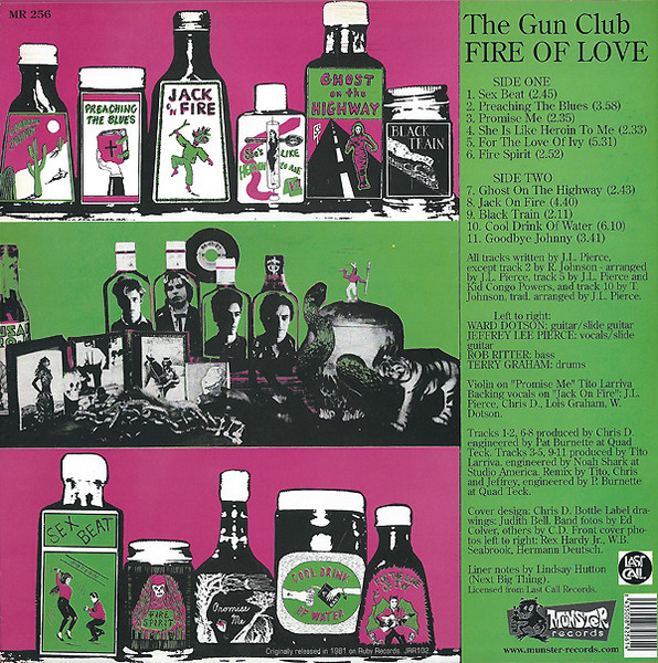 The Gun Club – Fire Of Love (2003, 220 g., Vinyl) - Discogs
