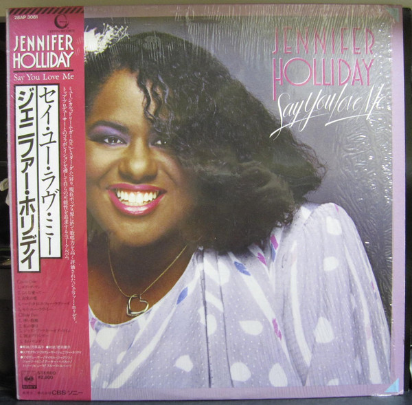 Jennifer Holliday - Say You Love Me | Releases | Discogs