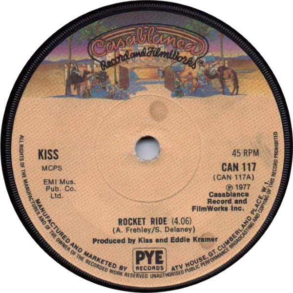 Kiss – Rocket Ride (1977, Vinyl) - Discogs